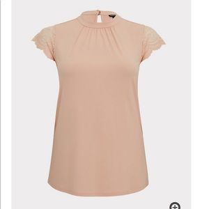 NWT Torrid Peach Studio Knit